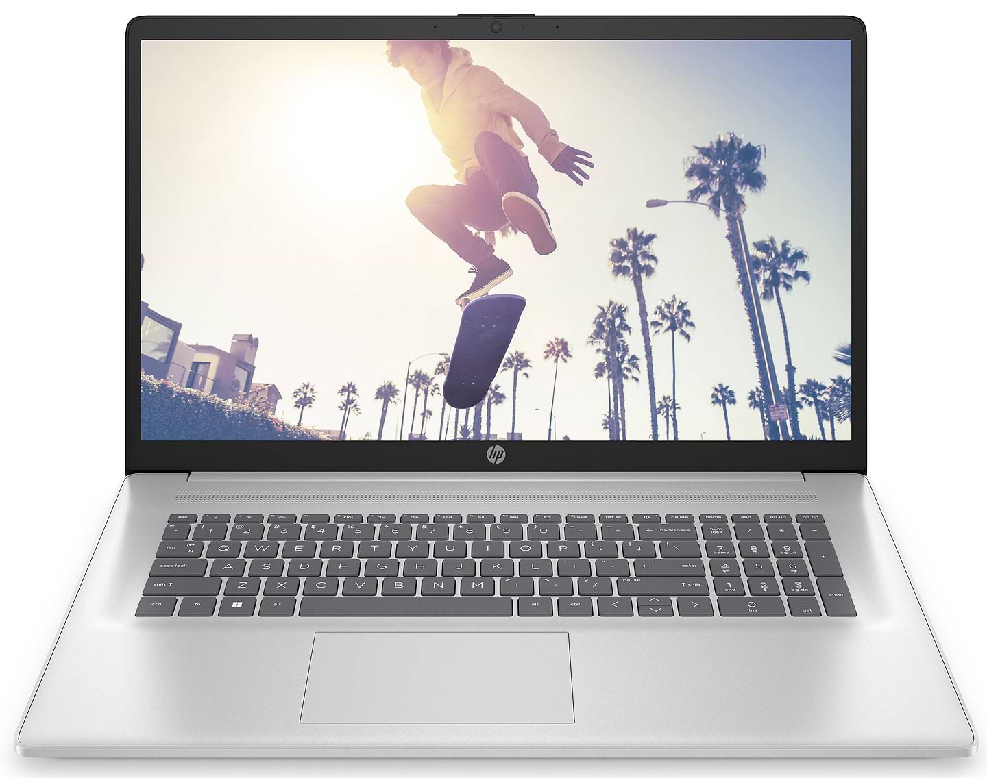 Ноутбук HP 17-cn3002ua (826W1EA) Silver - Фото 1