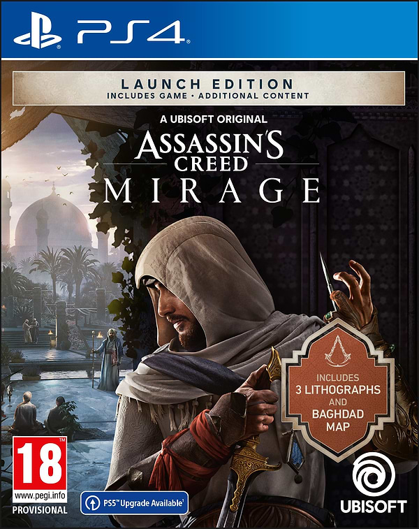 Фото - Ігровий диск PS4 Assassin's Creed Mirage Launch Edition