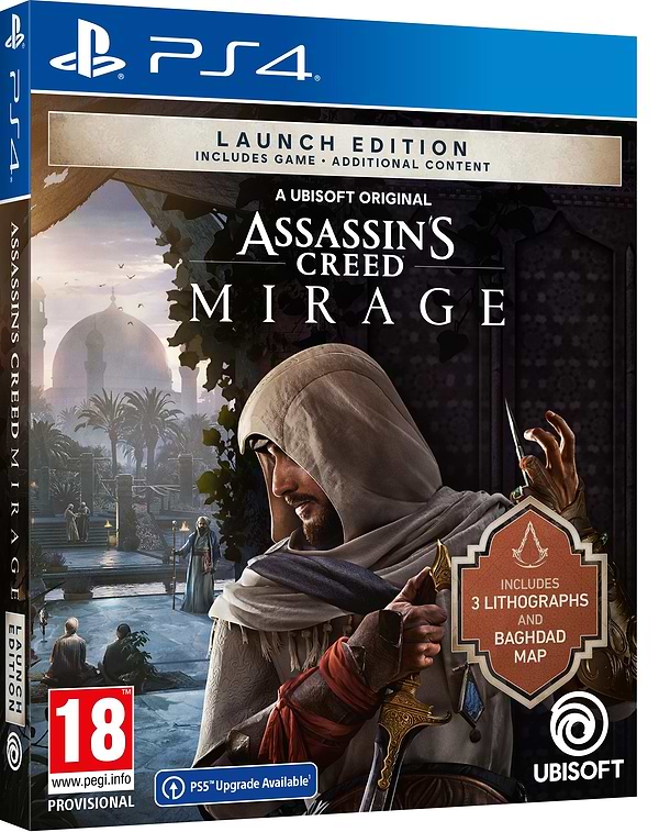 Фото - Ігровий диск PS4 Assassin's Creed Mirage Launch Edition