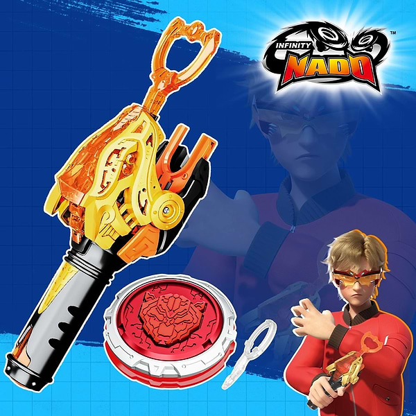 Фото - Волчок Auldey Infinity Nado VI серия Starter Pack Blazing War Bear (EU654112)