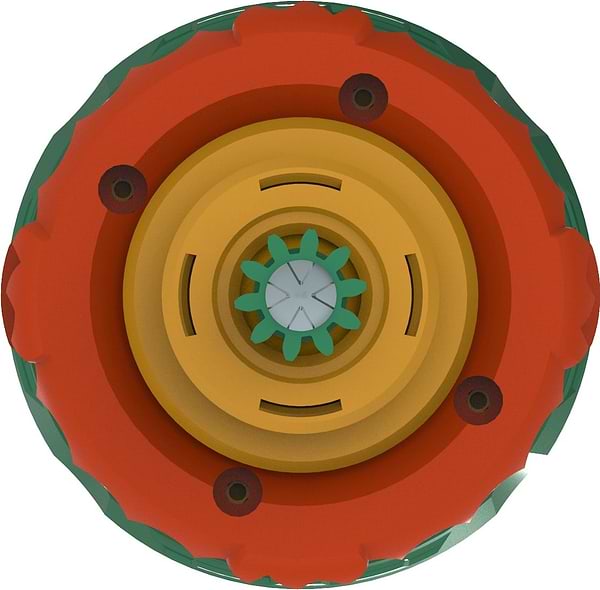 Фото - Волчок Auldey Infinity Nado VI серія Split Series Flaming Wind Dragon Tiger (EU654145)
