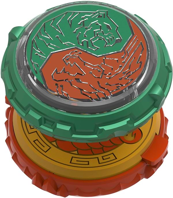 Фото - Волчок Auldey Infinity Nado VI серія Split Series Flaming Wind Dragon Tiger (EU654145)