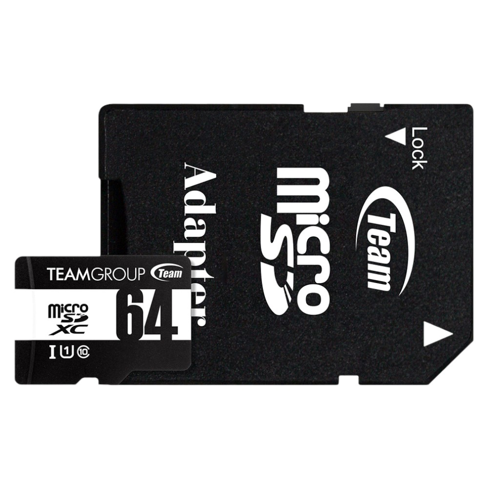 Карта пам'яті Team 64GB CLASS10 UHS-I RETAIL (TUSDX64GCL10U03) - Фото 1