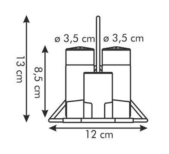 Фото - Набор емкостей для специй и приправ tescoma 650332 Club + для зубочисток и салфеток