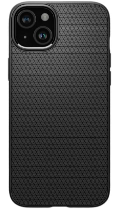 Чехол для смартфона Spigen for Apple iPhone 15 Plus Liquid Air, Matte Black (ACS06650)