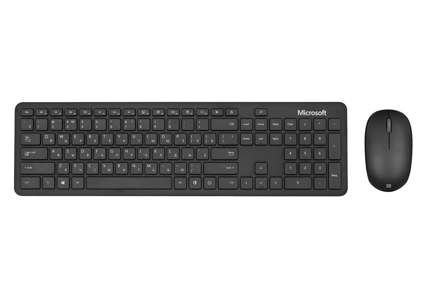 Клавиатура+мышь беспроводная Microsoft Desktop Bundle BT Black (1AI-00011) - Фото 1