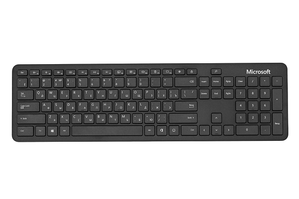Фото - Клавіатура + миша бездротова Microsoft Desktop Bundle BT Black (1AI-00011)