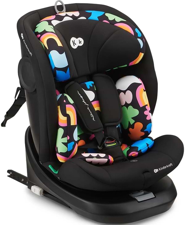 Фото - Автокрісло Kinderkraft i-Grow i-Size Happy Shapes (KCIGRO00HAP0000)