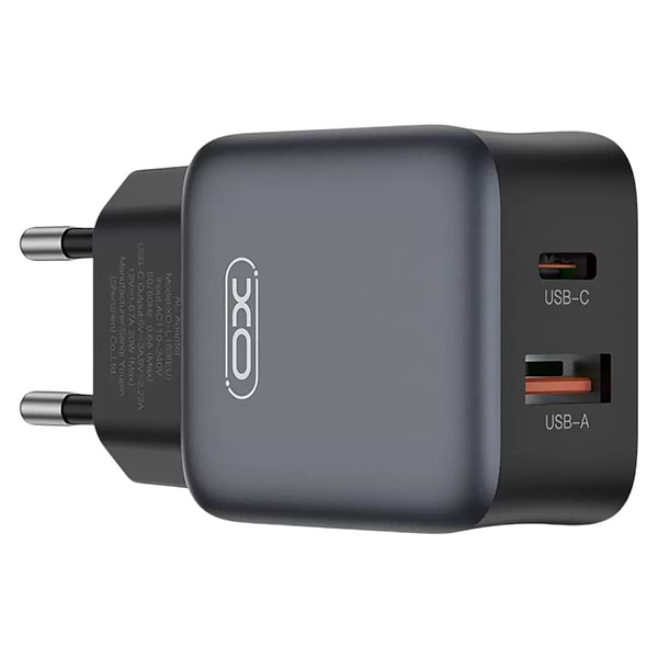 Фото - Мережевий зарядний пристрій XO L156.black