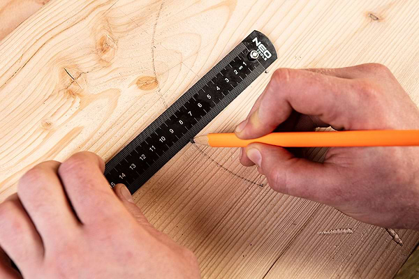 Фото - Линейка Neo Tools 30 см (72-200)