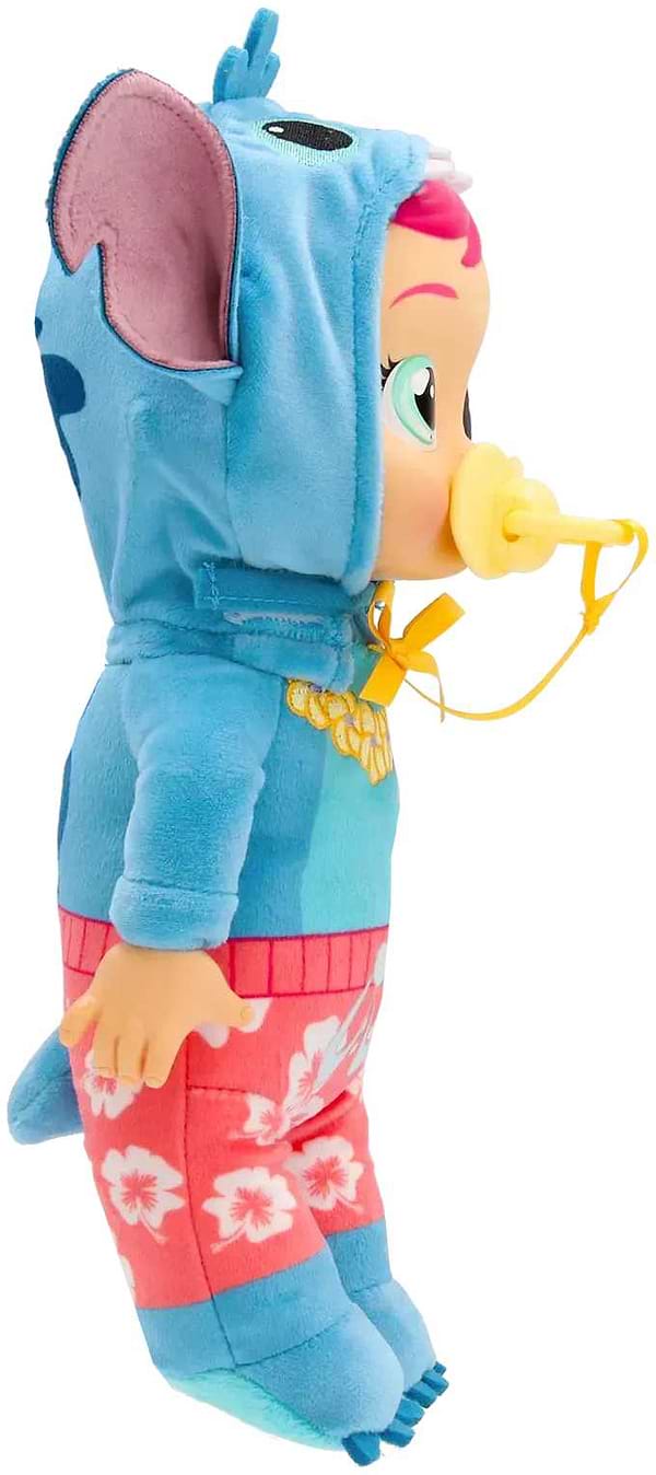 Фото - Интерактивный пупс Cry Babies CB. Нежные объятия. DISNEY Плакса Стич Гавайи 25 см (925564)