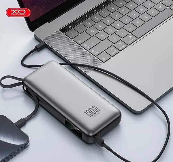 Фото - Батарея мобільна XO PR268.grey 20000mAh