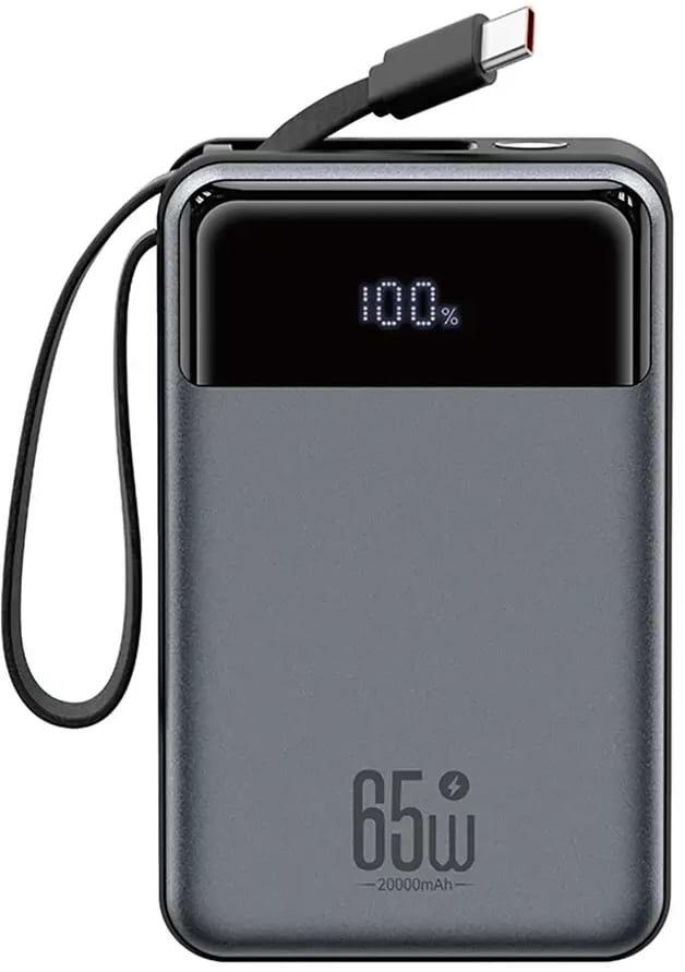 Батарея мобільна XO PR267.gray 20000mAh - Фото 1