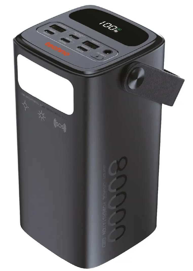 Купить Батарея мобильная Techno 80000mAh (powerbank-80) - Фото 1 Батарея мобильная Techno 80000mAh (powerbank-80) - Фото 1
