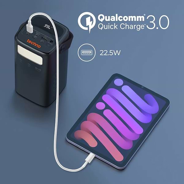 Фото - Батарея мобильная Techno 80000mAh (powerbank-80)