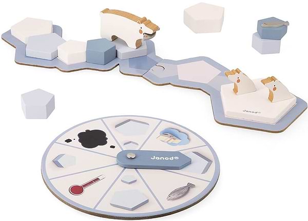 Фото - Настольная игра (3-4 года) Janod Арктическая вечеринка (J02469)