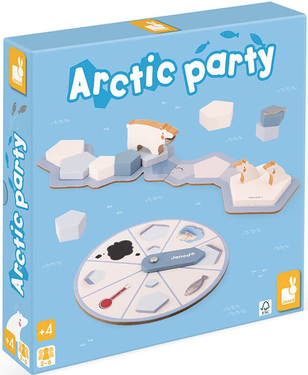 Фото - Настольная игра (3-4 года) Janod Арктическая вечеринка (J02469)