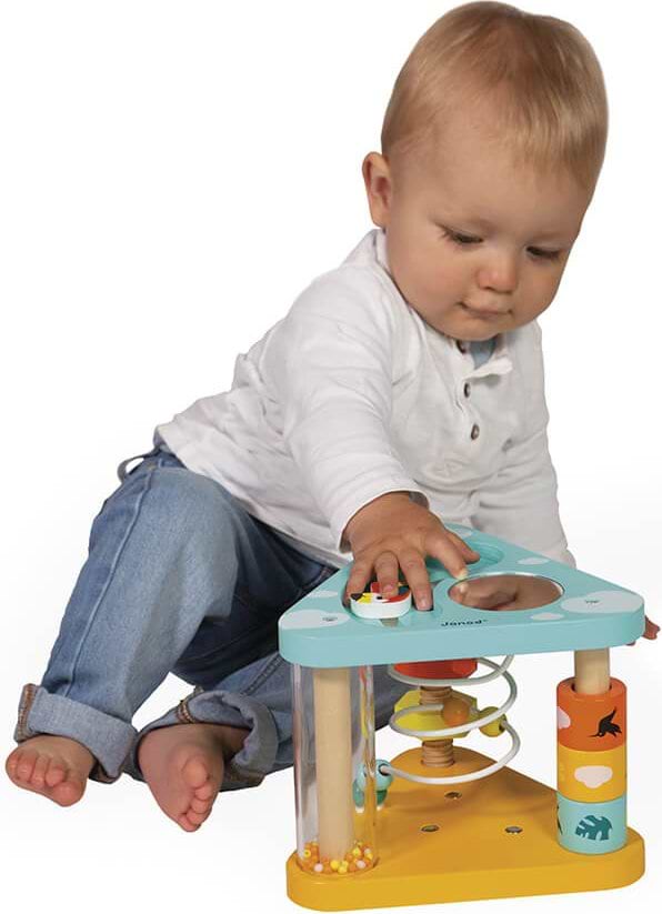 Фото - Игровой центр для малыша Janod Треугольник тропик (J08268)