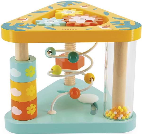 Фото - Игровой центр для малыша Janod Треугольник тропик (J08268)