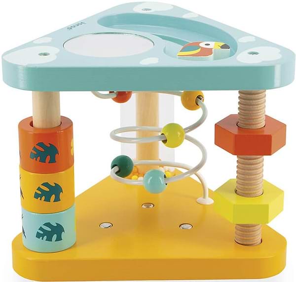 Фото - Игровой центр для малыша Janod Треугольник тропик (J08268)