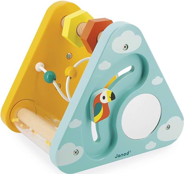 Фото - Игровой центр для малыша Janod Треугольник тропик (J08268)