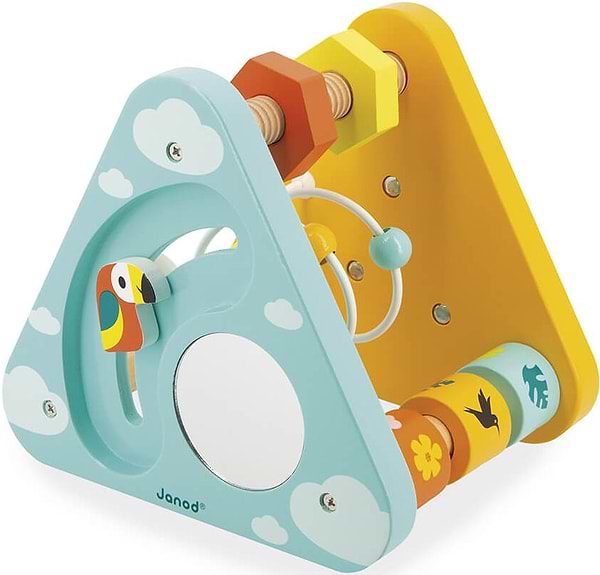 Фото - Игровой центр для малыша Janod Треугольник тропик (J08268)