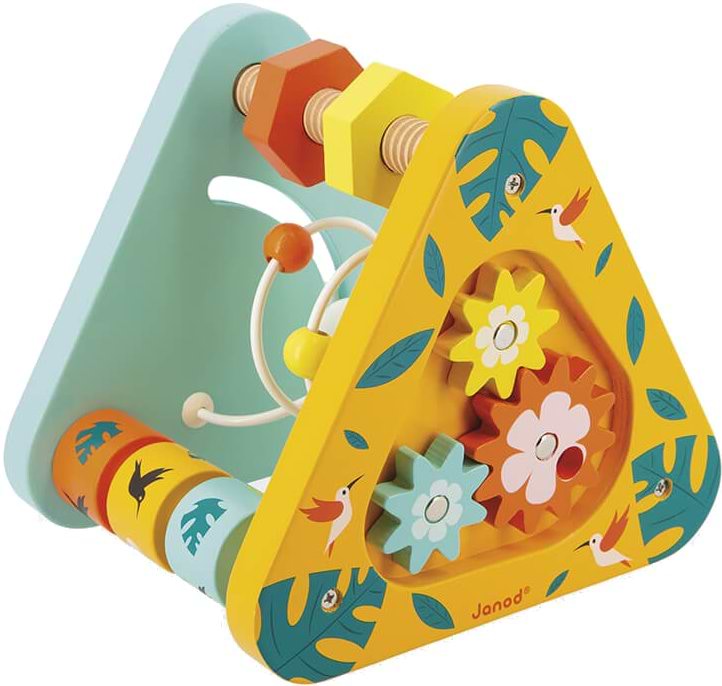 Игровой центр для малыша Janod Треугольник тропик (J08268)