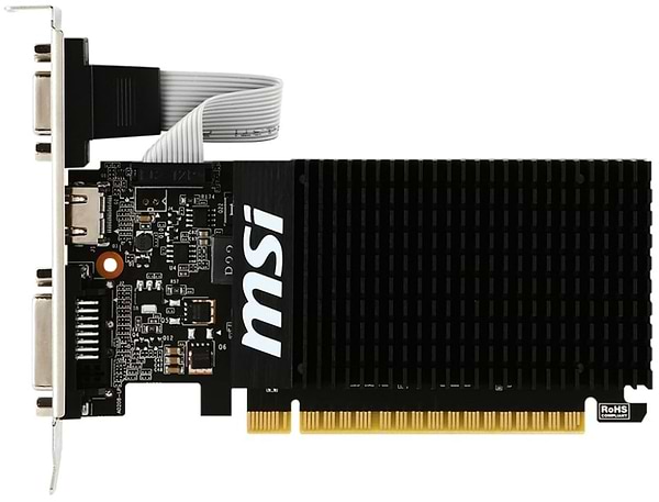 Фото - Відеокарта MSI GeForce GT 710 2GB GDDR3 LP (912-V809-3814)