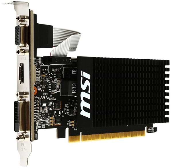 Фото - Відеокарта MSI GeForce GT 710 2GB GDDR3 LP (912-V809-3814)