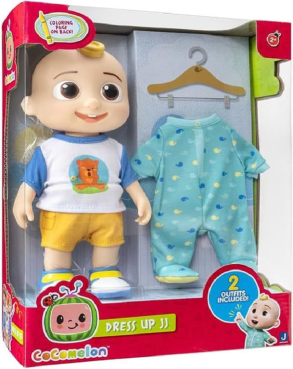 Фото - Лялька CoComelon Large Doll Одягни Джей Джея з аксесуарами (CMW0360)