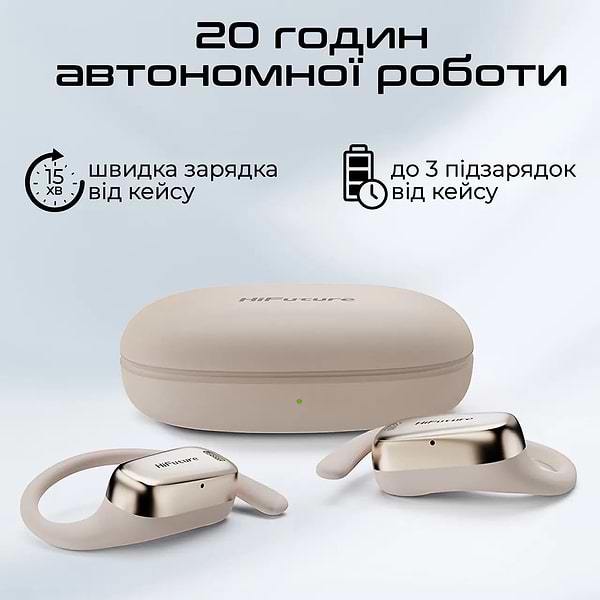 Фото - Навушники вкладиші бездротові TWS HiFuture sonify.black