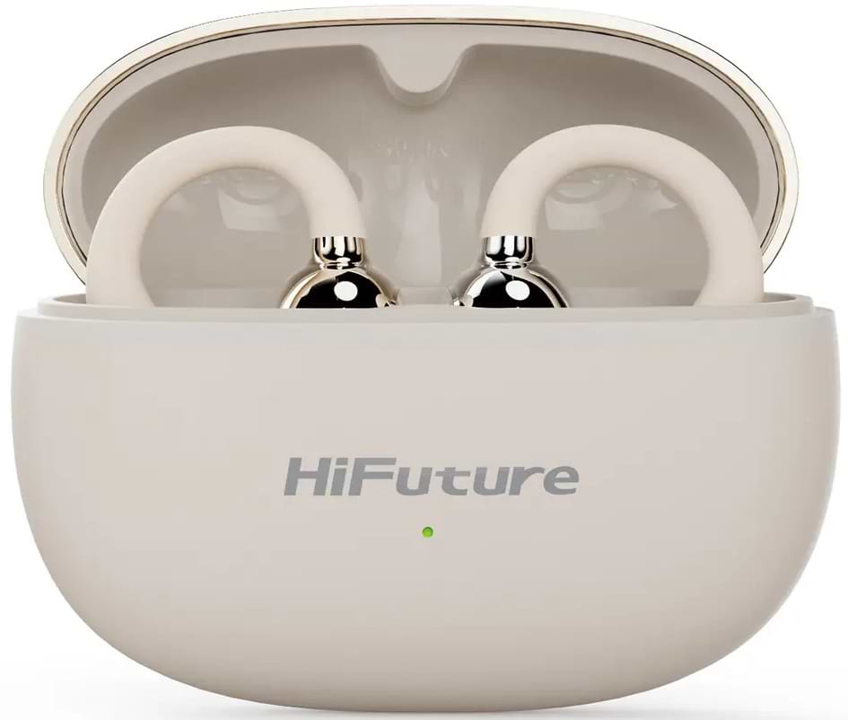 Купить Наушники вкладыши беспроводные TWS HiFuture flexclip.champagne - Фото 1 Наушники вкладыши беспроводные TWS HiFuture flexclip.champagne - Фото 1