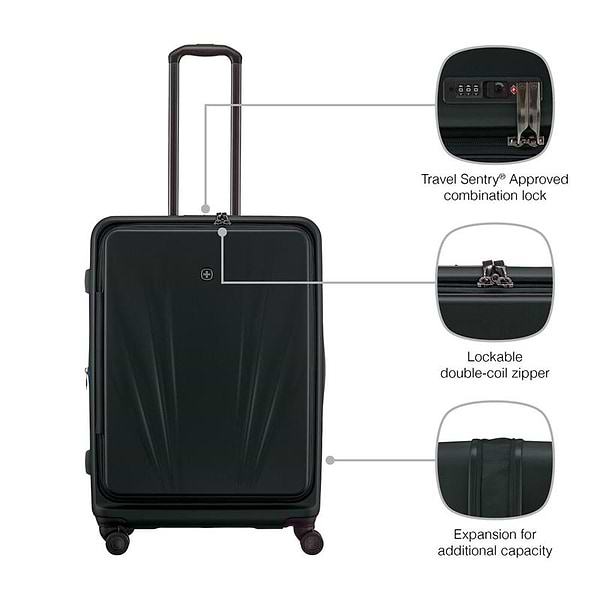 Фото - Валіза Wenger Skyon Hardside Large Black (653566)