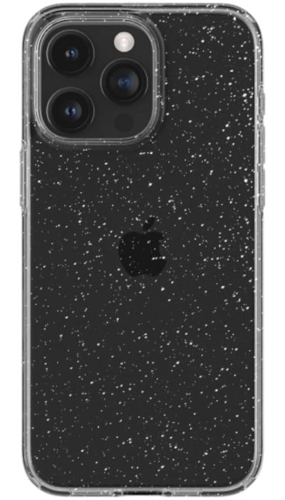 Чохол для смартфону Spigen for Apple iPhone 15 Pro Liquid Crystal Glitter, Crystal Quartz (ACS06701) - Фото 1