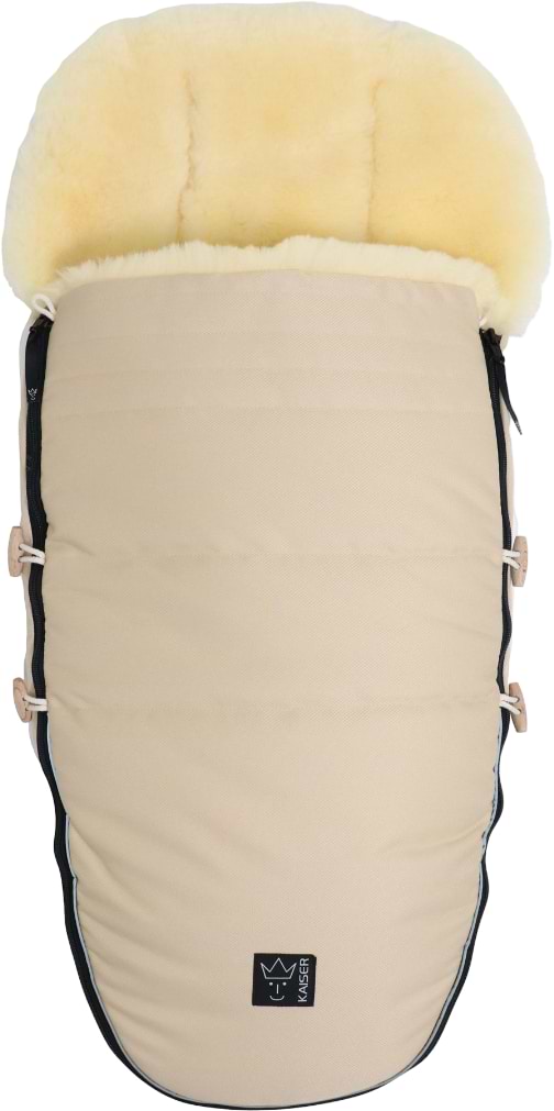 Конверт для коляски Kaiser LOVE THE NATURE 2в1 светло-бежевый (6544581)