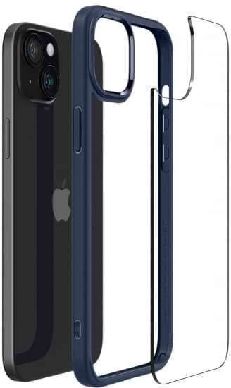 Фото - Чехол для смартфона Spigen for Apple iPhone 15 Ultra Hybrid, Navy Blue (ACS06801)
