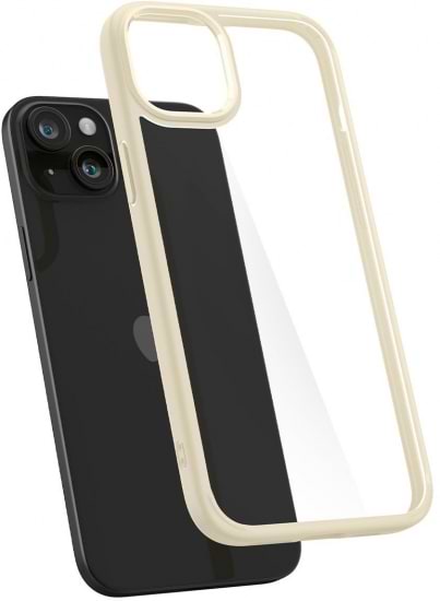 Фото - Чохол для смартфону Spigen for Apple iPhone 15 Ultra Hybrid, Mute Beige (ACS06800)