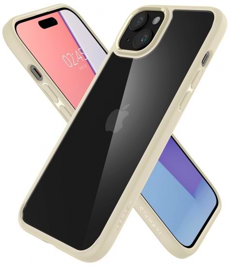 Фото - Чохол для смартфону Spigen for Apple iPhone 15 Ultra Hybrid, Mute Beige (ACS06800)