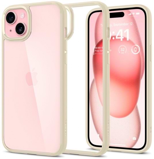Фото - Чохол для смартфону Spigen for Apple iPhone 15 Ultra Hybrid, Mute Beige (ACS06800)