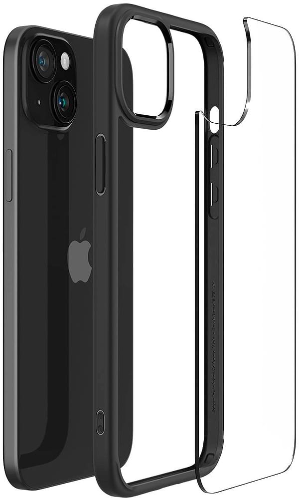 Фото - Чохол для смартфону Spigen for Apple iPhone 15 Ultra Hybrid, Matte Black (ACS06799)