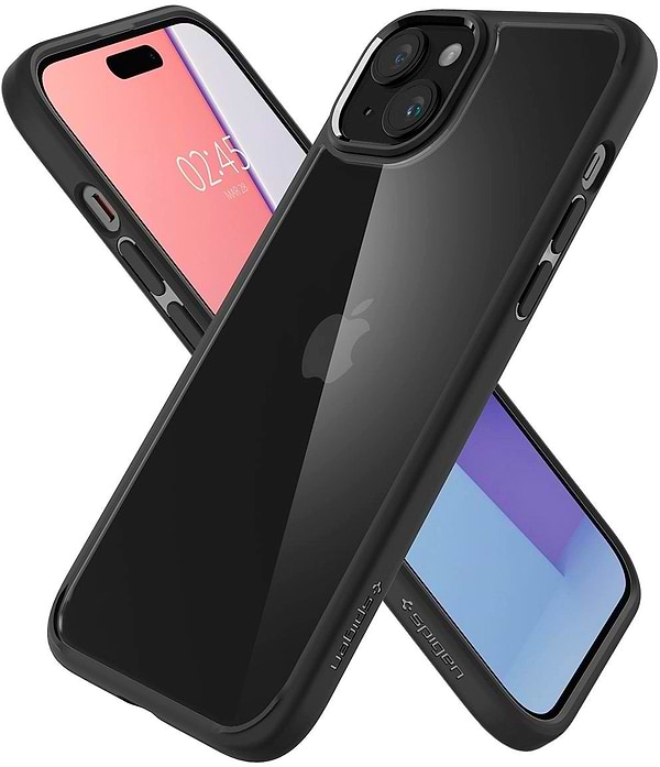 Фото - Чохол для смартфону Spigen for Apple iPhone 15 Ultra Hybrid, Matte Black (ACS06799)