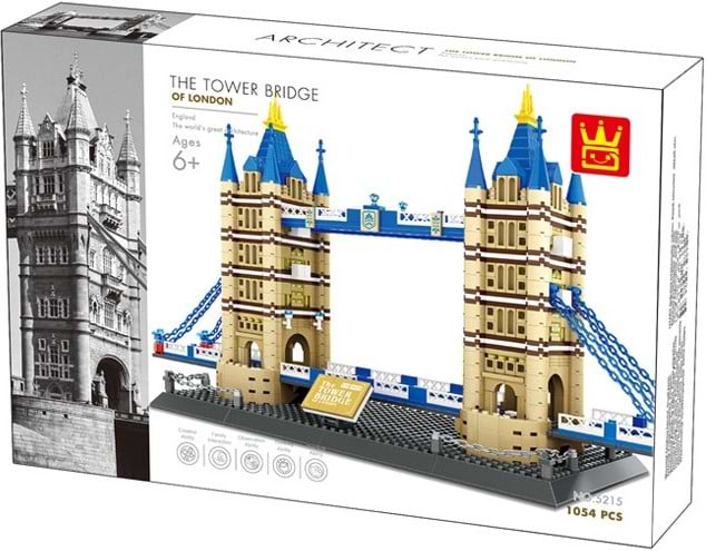 Пластиковий конструктор Wange Тауерський міст,Лондон,Англія (5215)