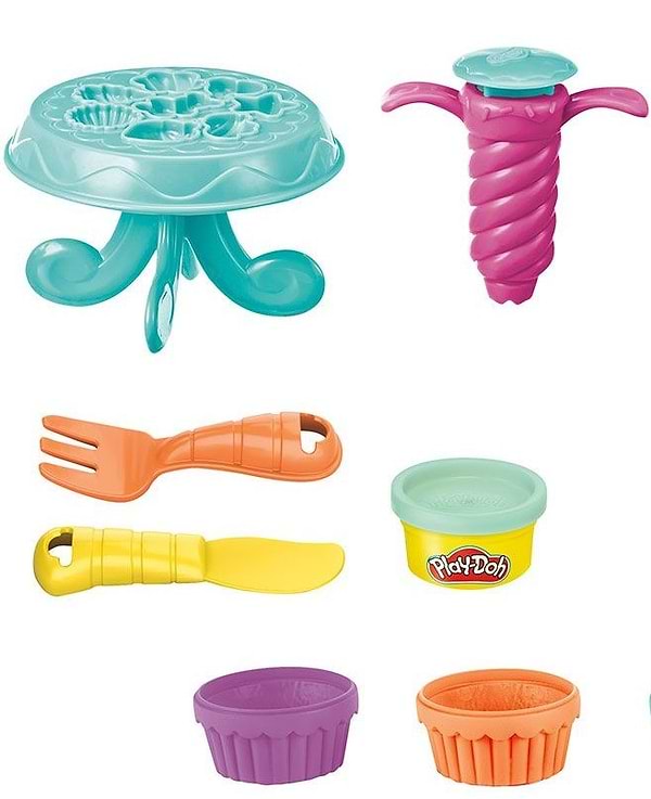 Фото - Наборы для лепки Hasbro Кухонные принадлежности "Набор капкейков" (E7253_F2929)