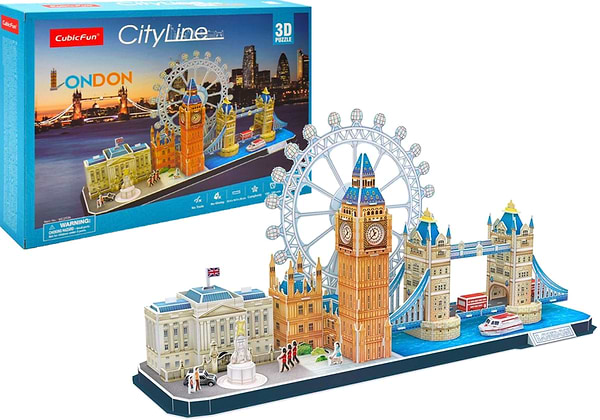 Фото - 3D-пазли Cubic Fun City Line ''London'' (MC253h) Фото - 3D-пазли Cubic Fun City Line ''London'' (MC253h)