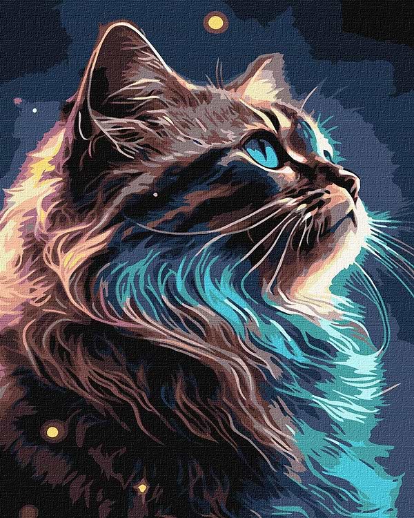 Фото - Картина за номерами Ideyka "Магія космосу" 40х50см (KHO6549) Фото - Картина за номерами Ideyka "Магія космосу" 40х50см (KHO6549)