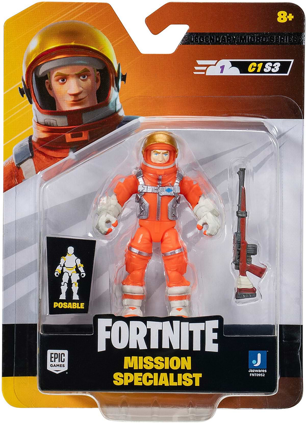 Фото - Коллекционная фигурка Fortnite Micro Legendary Series Mission Specialist (FNT0952)