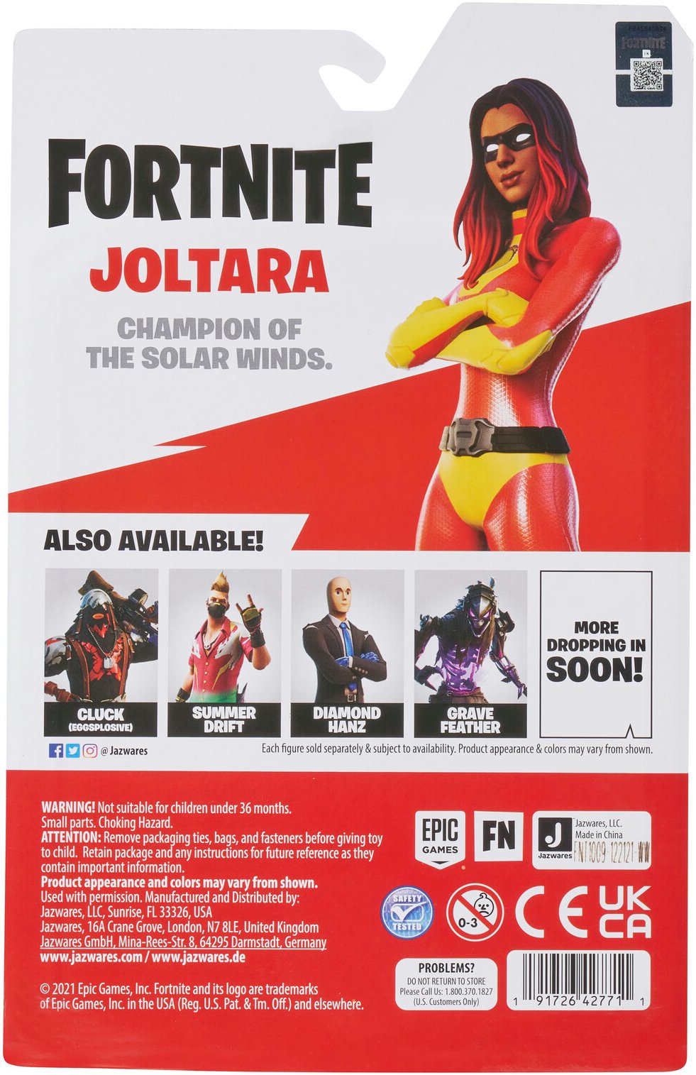 Фото - Колекційна фігурка Fortnite Solo Mode Joltara (FNT1009)