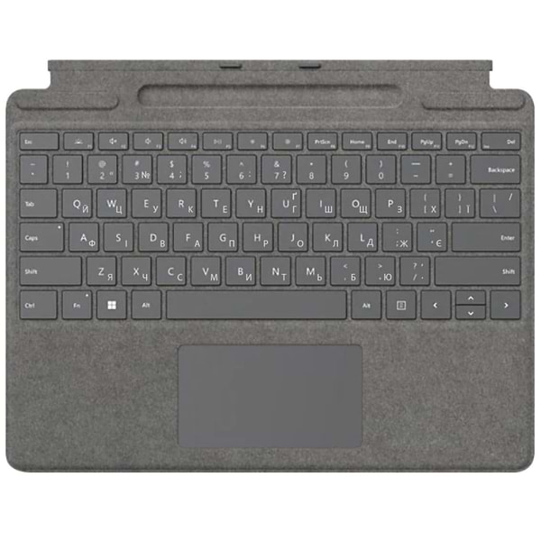 Фото - Клавіатура бездротова Microsoft Surface Pro 9 Signature Silver (8X8-00061)