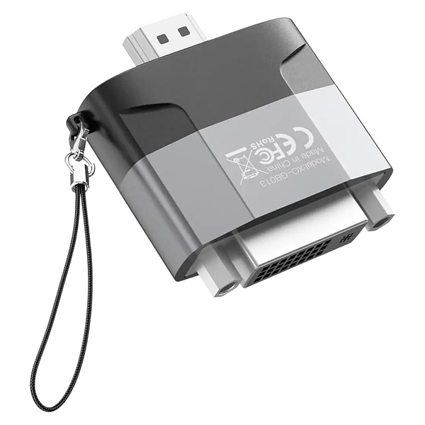 Фото - Перехідник DVI - HDMI XO HDMI-DVI (GB013-HDMIDVI.tranish)