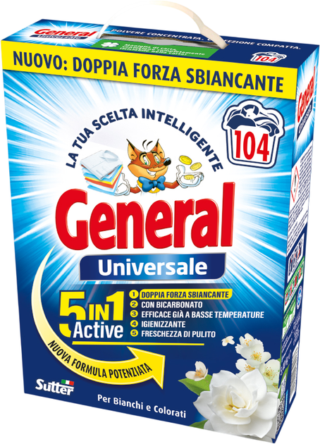 Пральний порошок General Універсальний 4 кг (8001990041419)